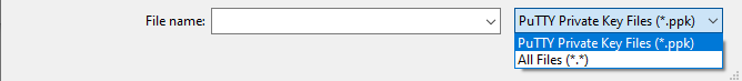 Load PuTTY Key Generator