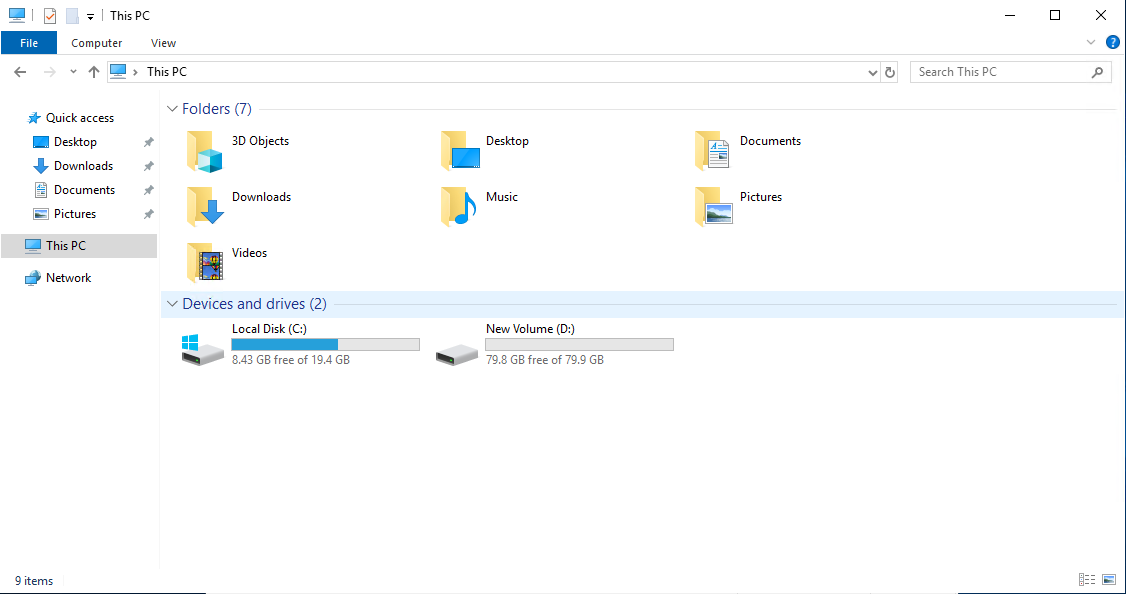 Partisi Disk Berhasil