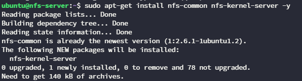 Install NFS Server